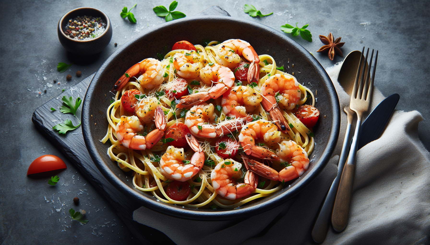 pasta gamberetti ricetta